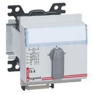 Omschakelaar/nokkenschakelaar Vmeter 4 standen 3 mod.Lexic