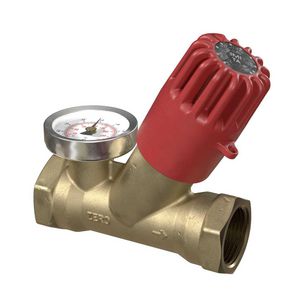 TA-Therm zero DN20 Preset 55 C met thermometer