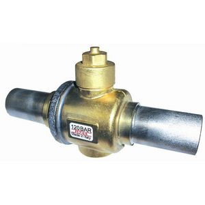 Kogelafsluiter 3-Weg CO2 RVS 35mm ODS 140 bar