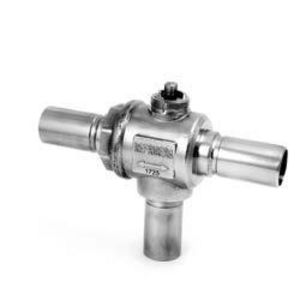 Kogelafsluiter 3-Weg CO2 RVS DN25 130bar