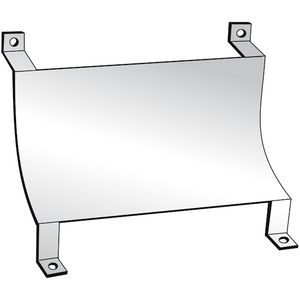 Geleideplaat 5-8° 520mm verzinkt VVE=5