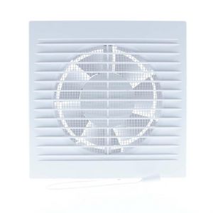 Badkamer-/ toiletventilator SV 125 wit