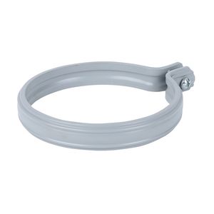 Ophangbeugel PVC grijs 110mm B1-model zwaar excl. pen VVE=15