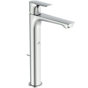 Connect air verhoogde wastafelmengkraan chroom 5l/min. incl. waste