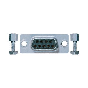 D-subminiatuur koppelcontactstop 9 polig