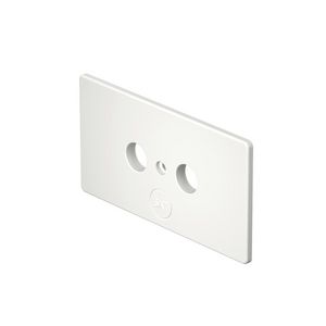 Afdekplaat antenne SL Duo-afdekking 9010 polycarbonaat