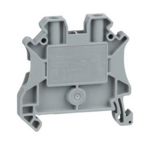 Doorvoer klemmenblok 4mm² 32A Grijs Linergy VVE=50