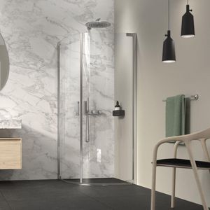 Handdoekrail 600mm haaks chroom NEMOX