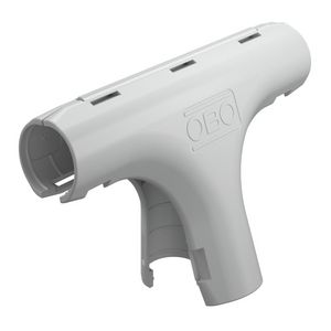 Quick-Pipe T-stuk M16 licht grijs RAL7035 VVE=10