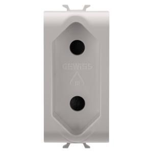 ISRAELI SSO - 250 V ac - 2P 10 A - 1 MODULE - NATUR