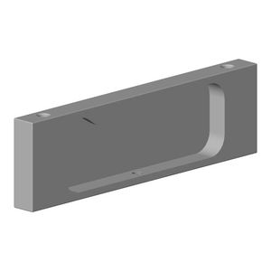 Houder voor zeepschaaltje 120x35x10mm Champagne