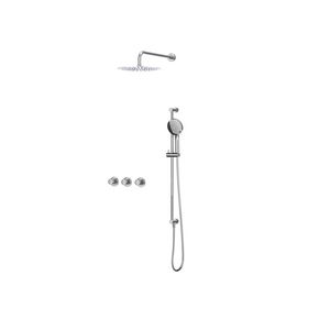 Afbouwdeel regendouche combiset Pact 4 inbouwthermostaat chroom CSP4EXCRBCAB excl. inbouwbox