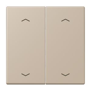 Wip KNX-F10 taster 2voudig pijl LC32142