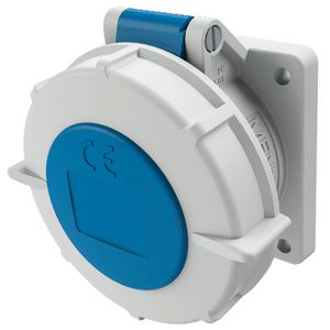 Inbouwwandcontactdoos 16A 5-polig  9H 230V IP67 TwinCONTACT