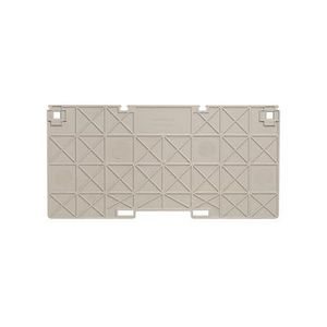 Afsluit- eindplaat (terminal) h:155.8mm b:3mm, VVE=20