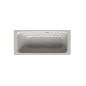 Bad BetteSelect ovlp lange zijde 1600x700mm Silver