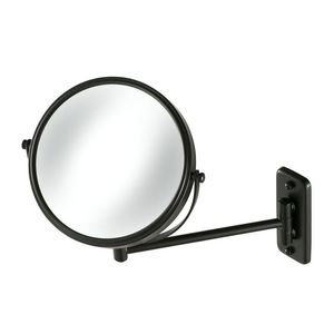 Scheerspiegel 200mm zwart 1x arm normaal 3x vergr. MIRROR