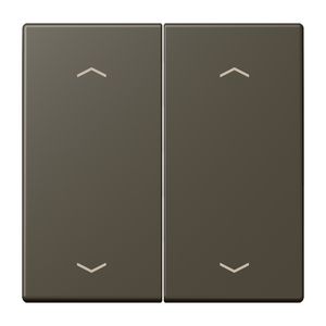 Wip KNX-F10 taster 2voudig pijl LC32140