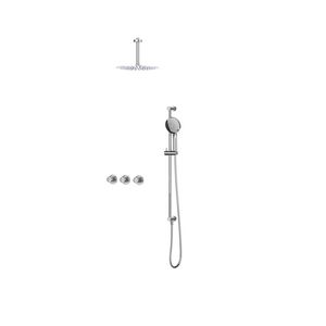 Afbouwdeel regendouche combiset Pact 4 inbouwthermostaat chroom CSP4EXCRBCBB excl. inbouwbox