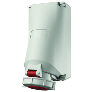 Wandcontactdoos 16A 4-polig  6H 400V IP67