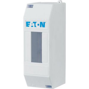 Inst.kast, opb., IP30, 1x2TE, ABS, klikmontage Eaton