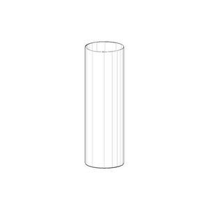 Behuizing v. toiletborstelgarnituur 100x311mm chr