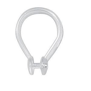 Gordijnhaak kunststof set 6st.