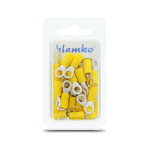 Blister a 25st. geisoleerde ringkabelschoen M5 4-6mm²