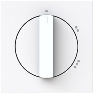 Centraalplaat voor 3 standen schak 2710/1U art-wit (2542 DR/02-44G)