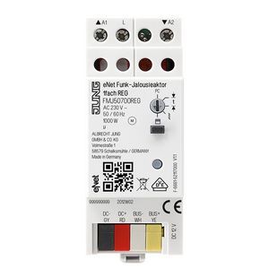 Jaloezieactor 1-kanaals DIN-rail eNet