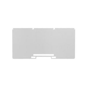 Afsluit- eindplaat grijs h:155.8mm b:2mm V-0, VVE=20