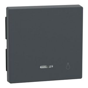 Rocker with indicator window and Light anthracite System M