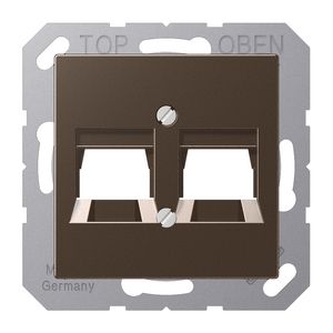 Afdekking A500 mokka voor mod.jack 2-voudig