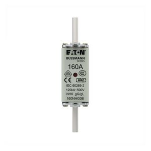 Zekering laagsp. 160A AC 500V NH0 gL/gG dubbele meld VVE=3