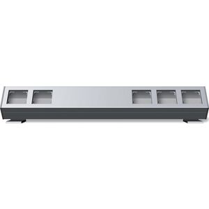 Profiel 5-voudig 600mm bevestigingshoek Profiel 55 aluminium