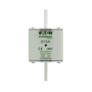 Zekering laagsp. 315A AC 500V NH3 aM dubbele melder VVE=3