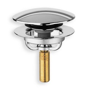 Reparatieset voor badafvoer chroom, plug met up&down sluitme