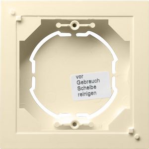 opbouwbehuizing 1-voudig vlak Gira Standard 55 creme wit