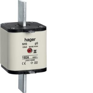 Mespatroon NH3C 160A 500V gG combimelder geis. trekoren
