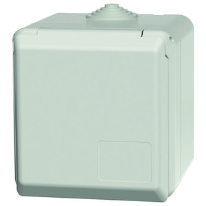 Wandcontactdoos 16A 4-polig  6H 400V IP44 Cepex