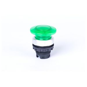 Knop paddestoel 40mm tijdelijk verlichtings-mogelijkheid groen