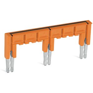 Brug geisoleerd oranje 282-437/012-000 VVE=10