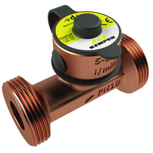 CONTROL-PLUS flow- en temperatuursensor DN10