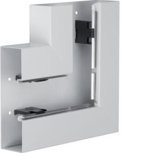 Vlakke hoek staal voor goot BRS 65x210mm lichtgrijs