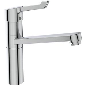 Keukenmengkraan hoog Bluestart m. lange hendel chroom Ceraflex