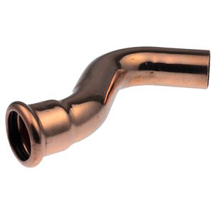 Passeerbocht XPress CU 22x22mm spie-eind 7086 VVE=5