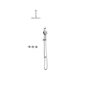 Afbouwdeel regendouche combiset Pact 4 inbouwthermostaat chroom CSP4EXCRBEBB excl. inbouwbox