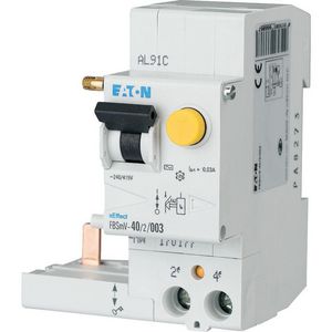 Foutstroommodule voor FAZ 40A 2-polig 1000mA type A