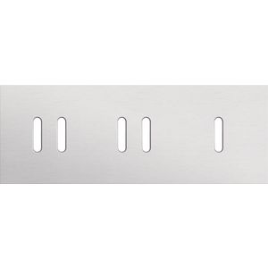 Afdekplaat 3-voud horiz. 71mm centerafst. 155-56704