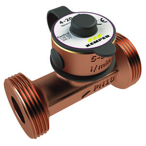 CONTROL-PLUS flow- en temperatuursensor GBS-versie DN10